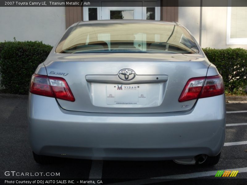 Titanium Metallic / Ash 2007 Toyota Camry LE