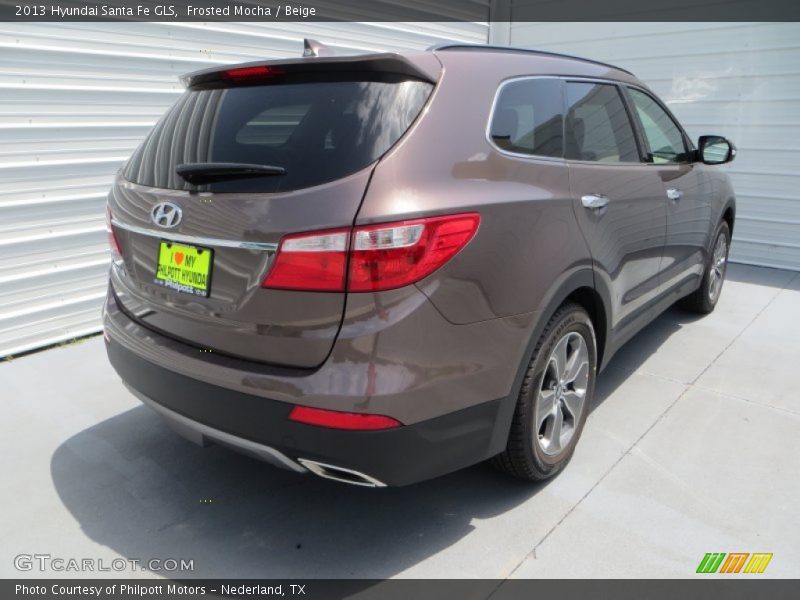 Frosted Mocha / Beige 2013 Hyundai Santa Fe GLS