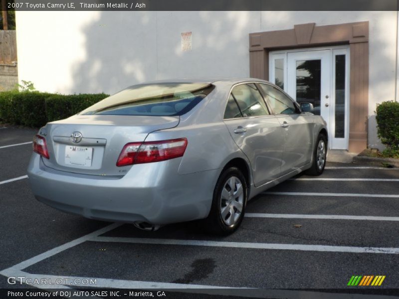 Titanium Metallic / Ash 2007 Toyota Camry LE