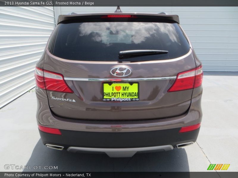 Frosted Mocha / Beige 2013 Hyundai Santa Fe GLS