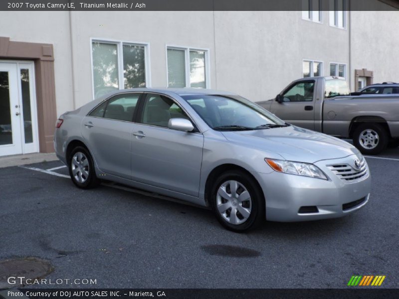 Titanium Metallic / Ash 2007 Toyota Camry LE