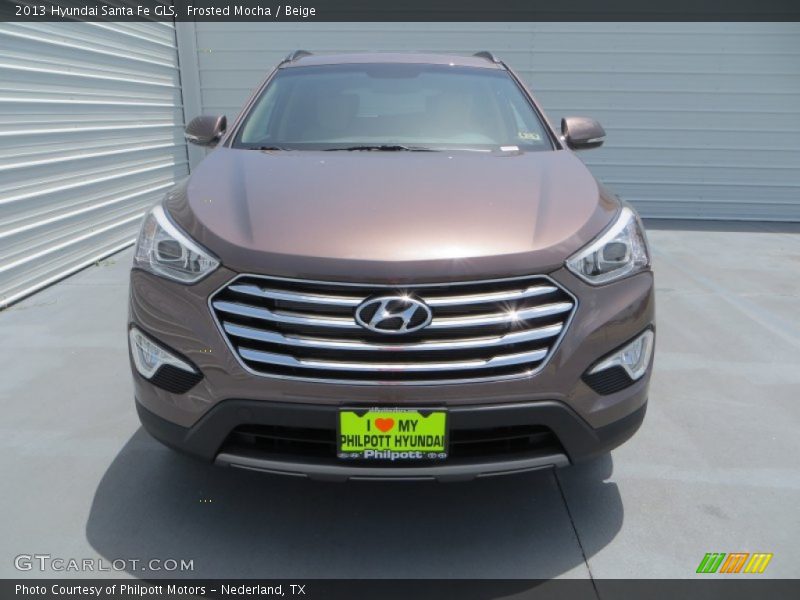 Frosted Mocha / Beige 2013 Hyundai Santa Fe GLS