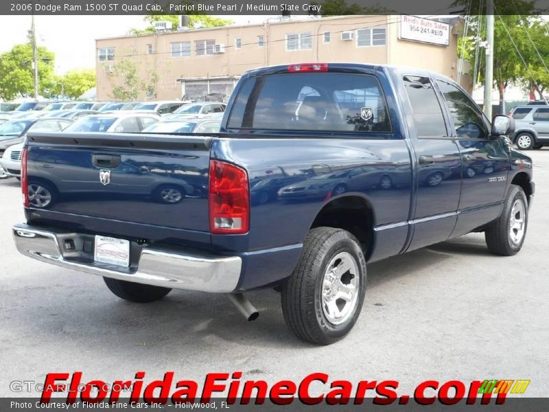 Patriot Blue Pearl / Medium Slate Gray 2006 Dodge Ram 1500 ST Quad Cab