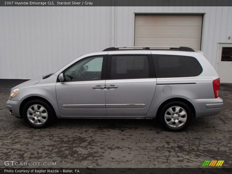 Stardust Silver / Gray 2007 Hyundai Entourage GLS