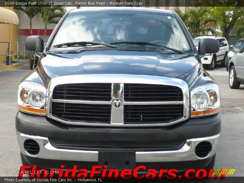 Patriot Blue Pearl / Medium Slate Gray 2006 Dodge Ram 1500 ST Quad Cab