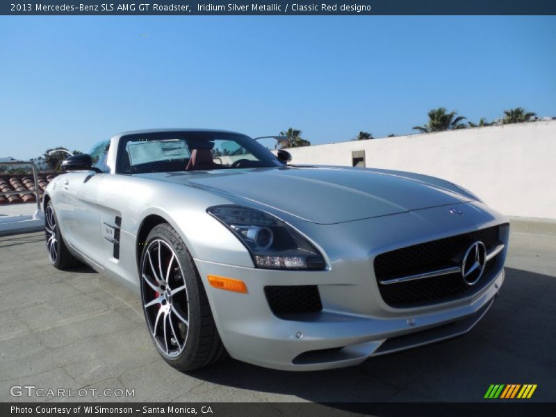 Front 3/4 View of 2013 SLS AMG GT Roadster