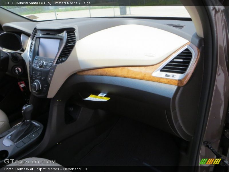 Frosted Mocha / Beige 2013 Hyundai Santa Fe GLS