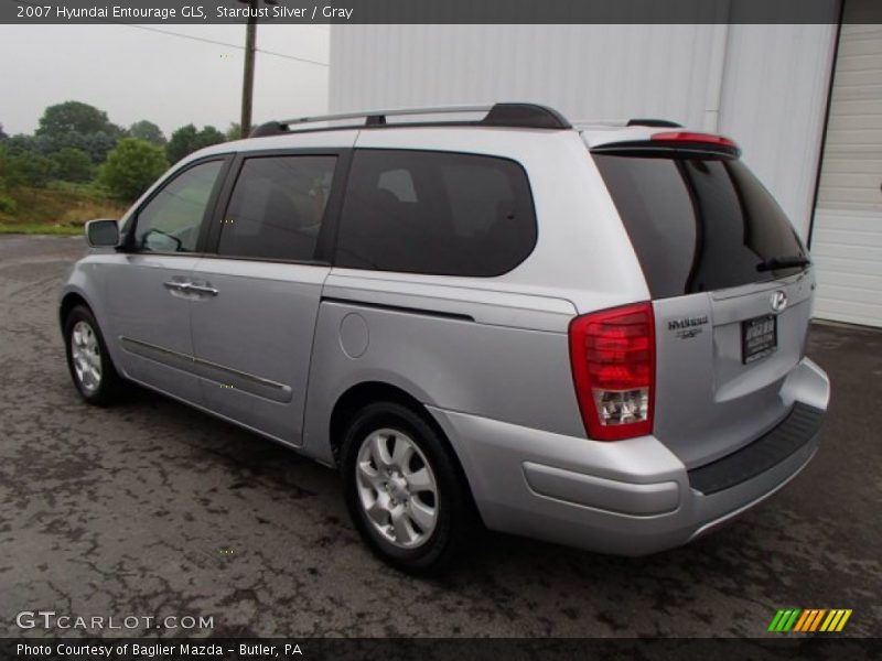 Stardust Silver / Gray 2007 Hyundai Entourage GLS