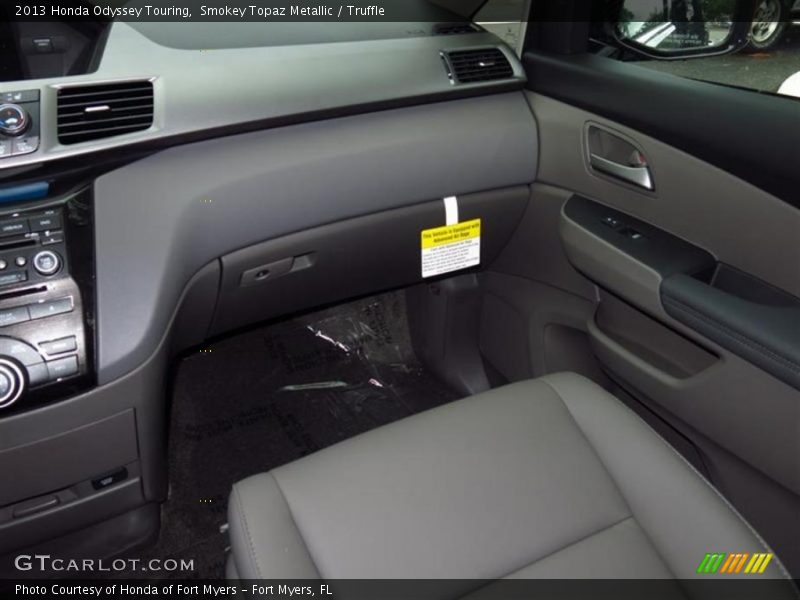 Smokey Topaz Metallic / Truffle 2013 Honda Odyssey Touring