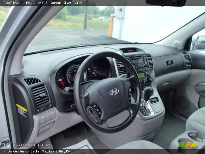 Stardust Silver / Gray 2007 Hyundai Entourage GLS