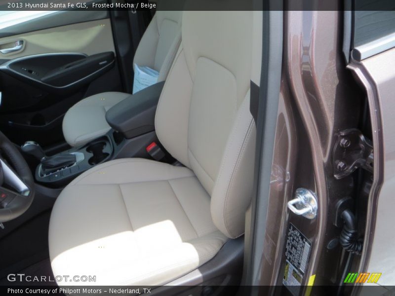 Frosted Mocha / Beige 2013 Hyundai Santa Fe GLS