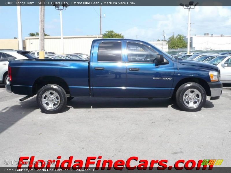 Patriot Blue Pearl / Medium Slate Gray 2006 Dodge Ram 1500 ST Quad Cab