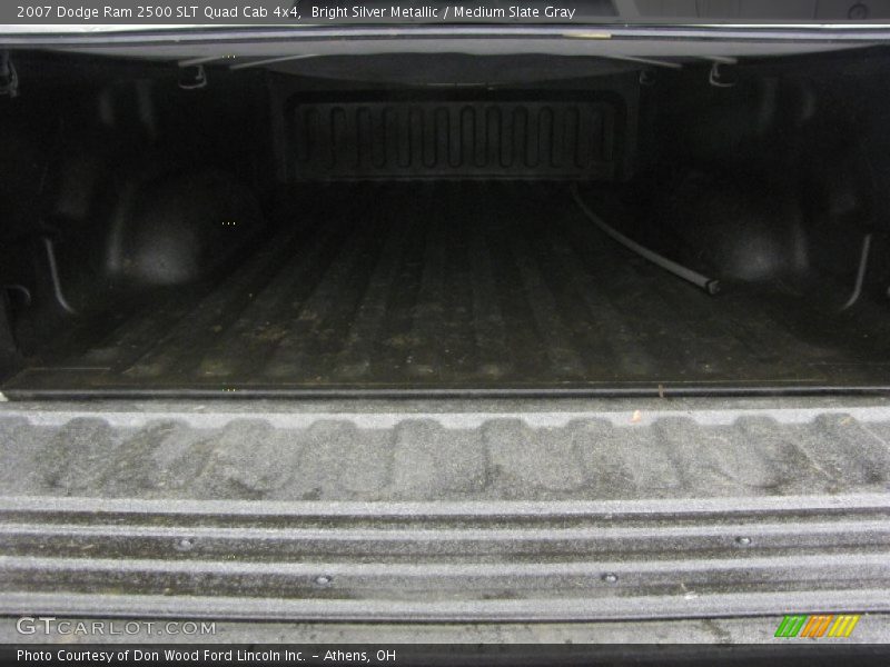 Bright Silver Metallic / Medium Slate Gray 2007 Dodge Ram 2500 SLT Quad Cab 4x4