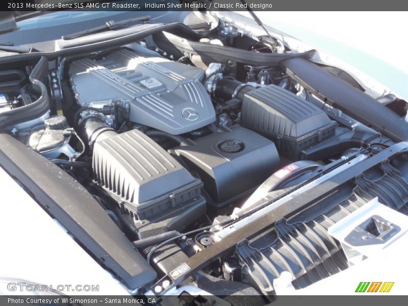  2013 SLS AMG GT Roadster Engine - 6.3 Liter AMG DOHC 32-Valve VVT V8