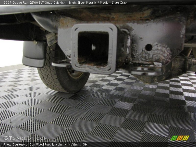 Bright Silver Metallic / Medium Slate Gray 2007 Dodge Ram 2500 SLT Quad Cab 4x4