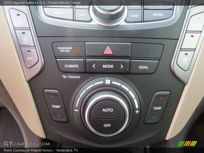 Frosted Mocha / Beige 2013 Hyundai Santa Fe GLS