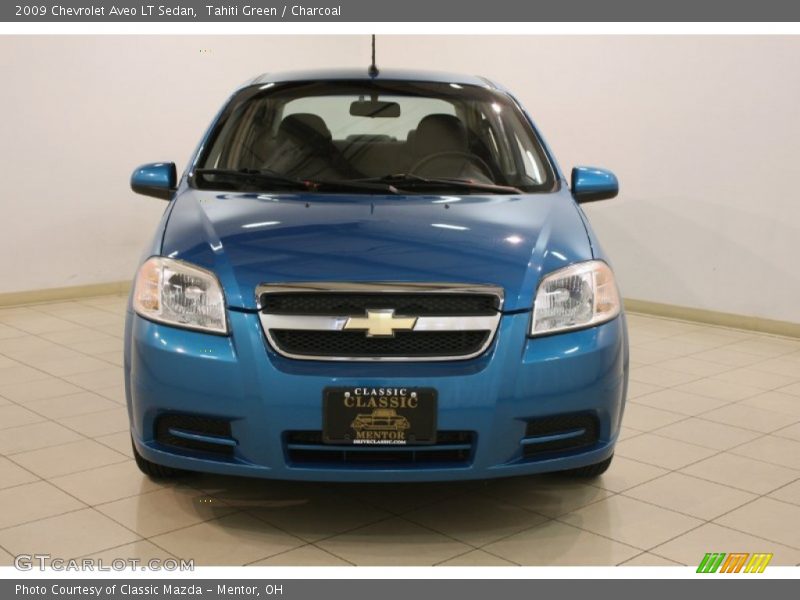 Tahiti Green / Charcoal 2009 Chevrolet Aveo LT Sedan