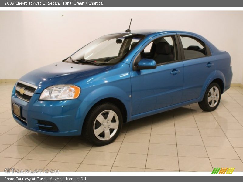 Tahiti Green / Charcoal 2009 Chevrolet Aveo LT Sedan
