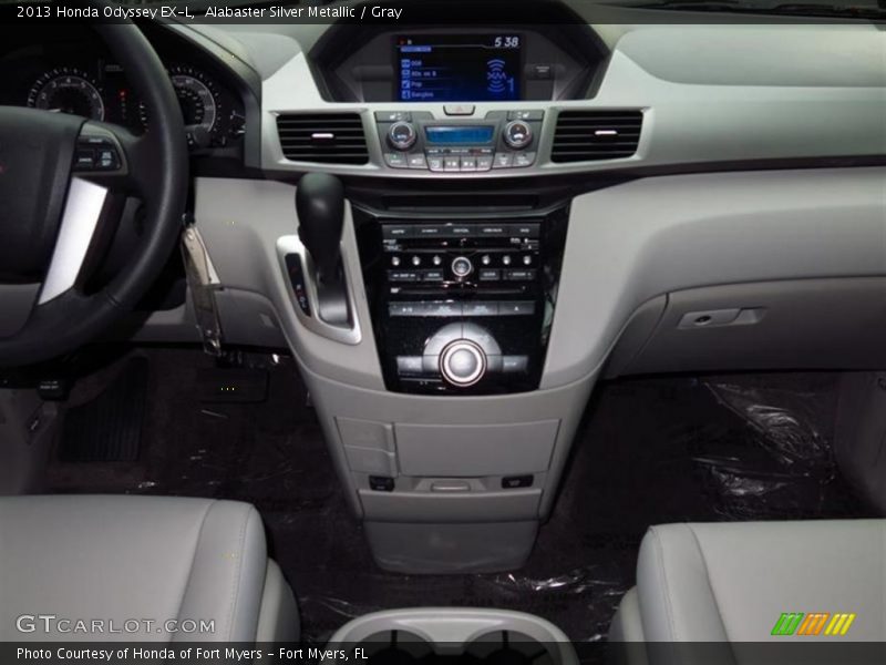 Alabaster Silver Metallic / Gray 2013 Honda Odyssey EX-L