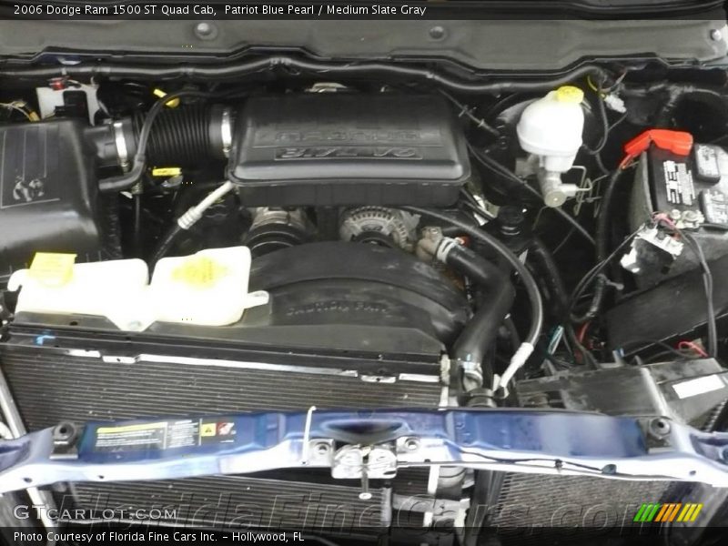 Patriot Blue Pearl / Medium Slate Gray 2006 Dodge Ram 1500 ST Quad Cab