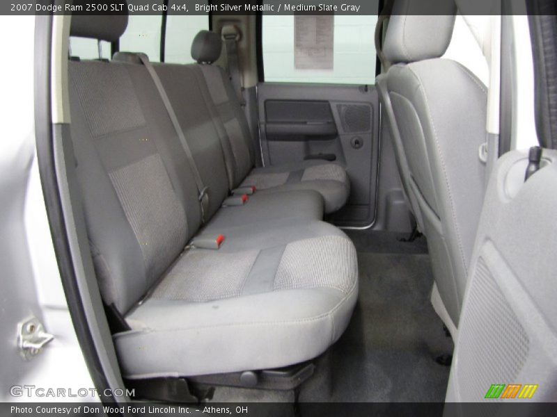 Rear Seat of 2007 Ram 2500 SLT Quad Cab 4x4
