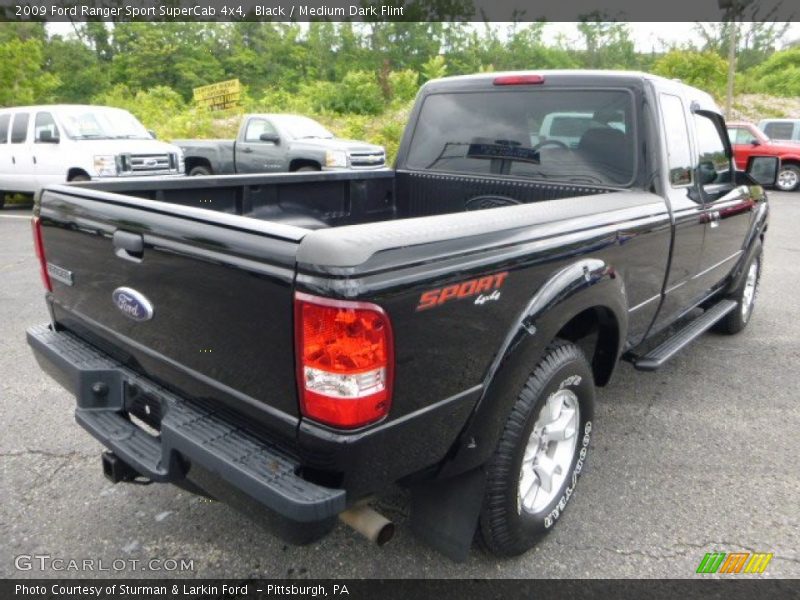  2009 Ranger Sport SuperCab 4x4 Black