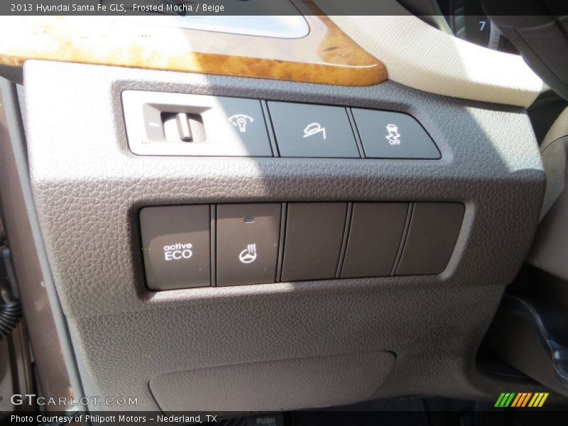 Frosted Mocha / Beige 2013 Hyundai Santa Fe GLS