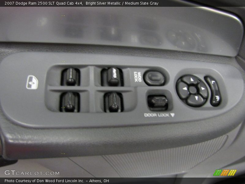 Bright Silver Metallic / Medium Slate Gray 2007 Dodge Ram 2500 SLT Quad Cab 4x4