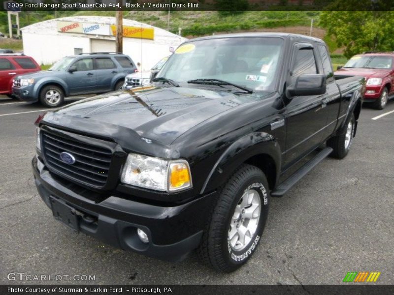 Front 3/4 View of 2009 Ranger Sport SuperCab 4x4