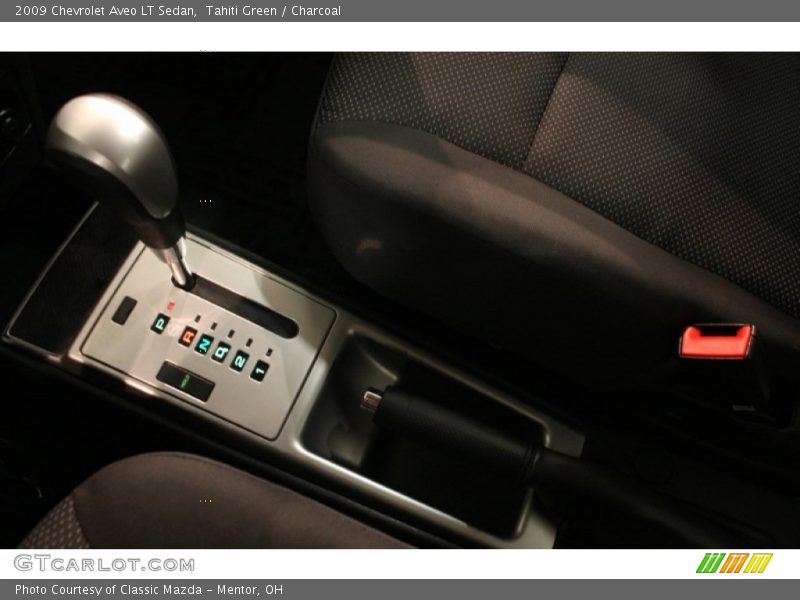 Tahiti Green / Charcoal 2009 Chevrolet Aveo LT Sedan