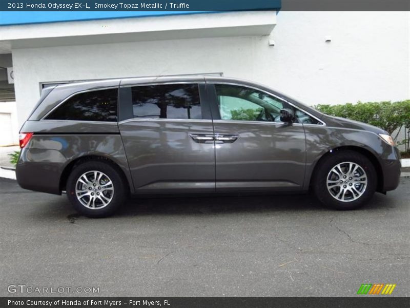 Smokey Topaz Metallic / Truffle 2013 Honda Odyssey EX-L