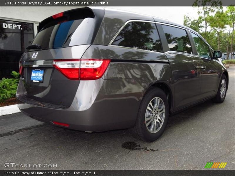 Smokey Topaz Metallic / Truffle 2013 Honda Odyssey EX-L