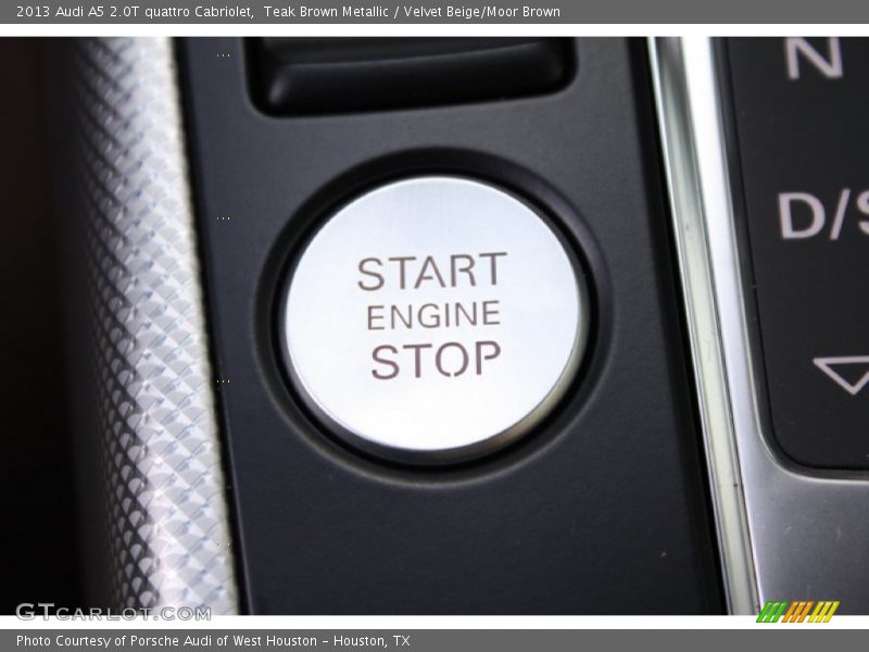 Teak Brown Metallic / Velvet Beige/Moor Brown 2013 Audi A5 2.0T quattro Cabriolet