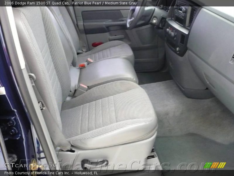 Patriot Blue Pearl / Medium Slate Gray 2006 Dodge Ram 1500 ST Quad Cab