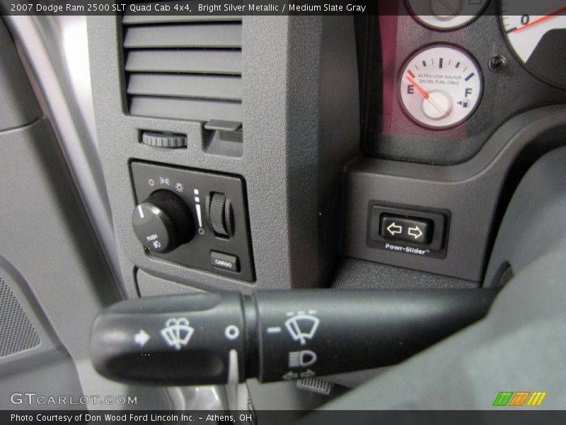 Controls of 2007 Ram 2500 SLT Quad Cab 4x4
