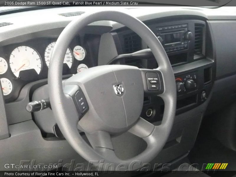 Patriot Blue Pearl / Medium Slate Gray 2006 Dodge Ram 1500 ST Quad Cab