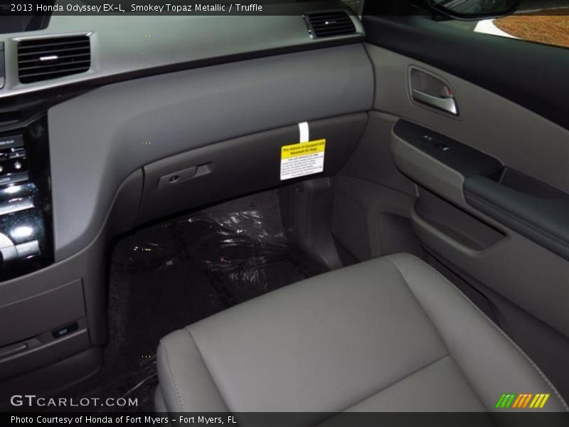 Smokey Topaz Metallic / Truffle 2013 Honda Odyssey EX-L