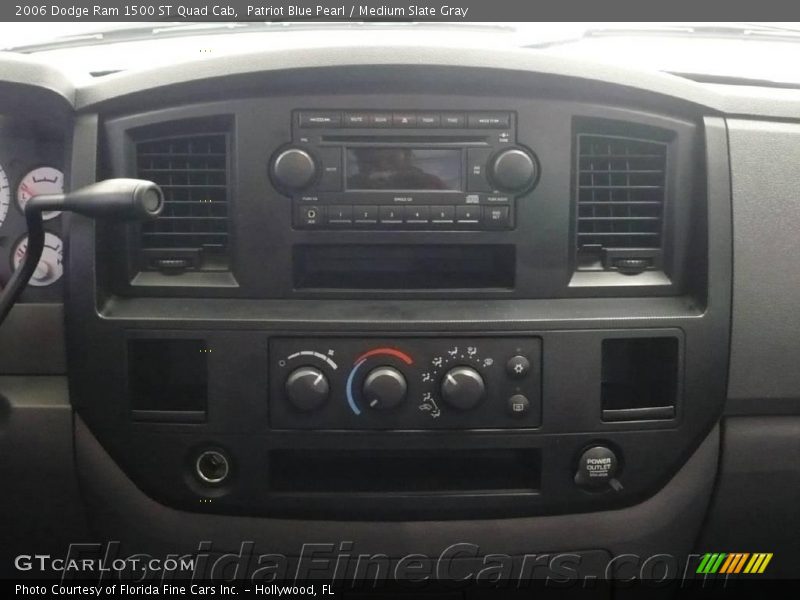 Patriot Blue Pearl / Medium Slate Gray 2006 Dodge Ram 1500 ST Quad Cab