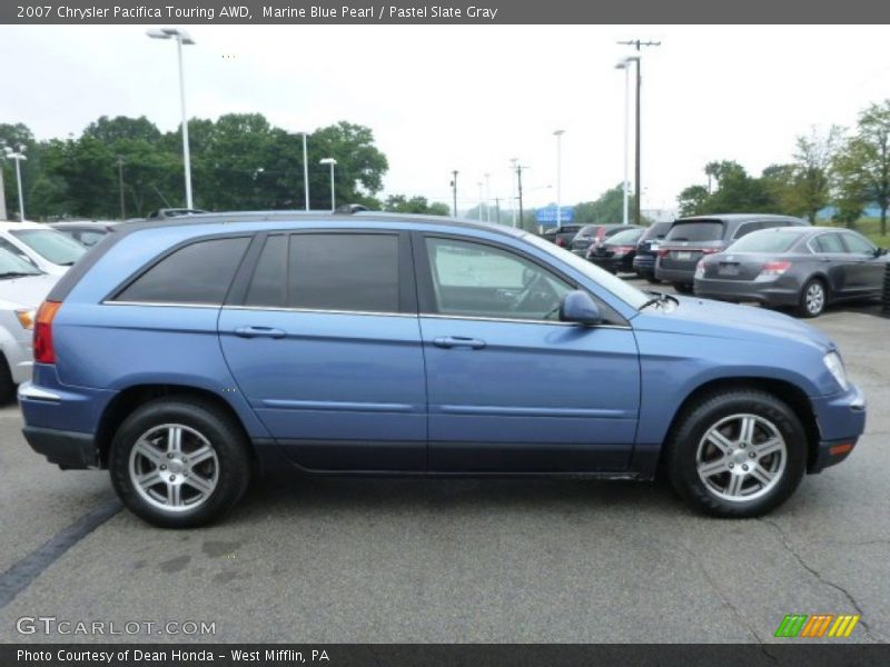 Marine Blue Pearl / Pastel Slate Gray 2007 Chrysler Pacifica Touring AWD