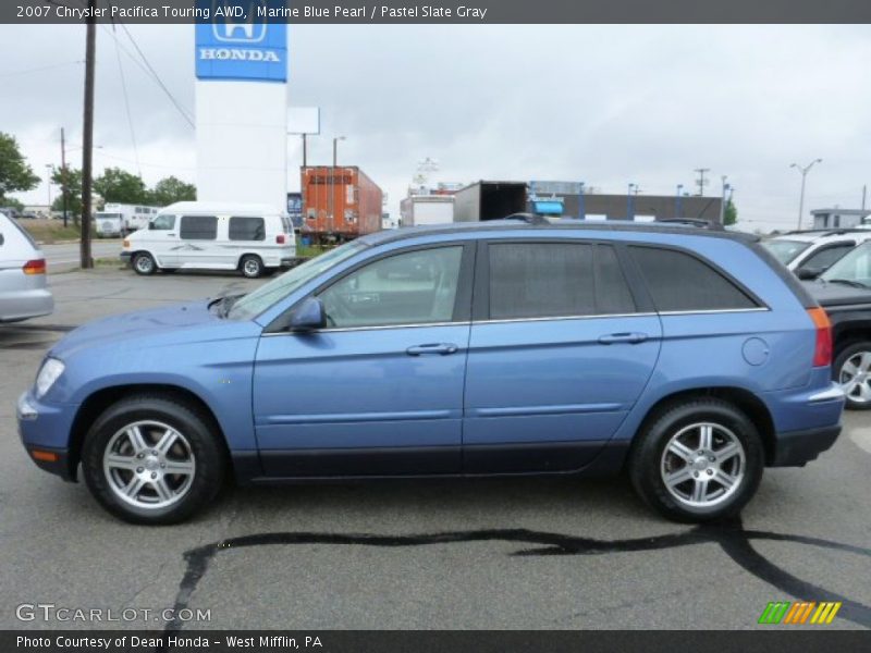 Marine Blue Pearl / Pastel Slate Gray 2007 Chrysler Pacifica Touring AWD