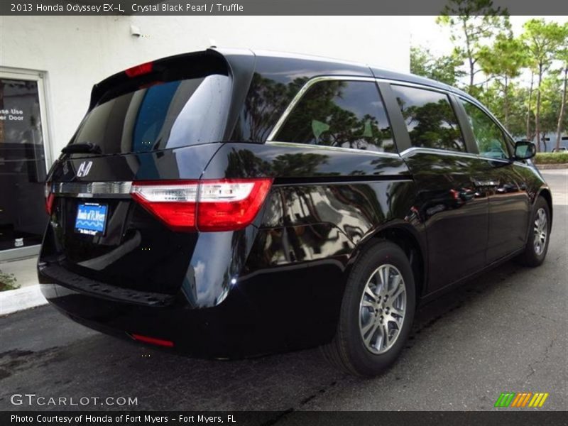 Crystal Black Pearl / Truffle 2013 Honda Odyssey EX-L