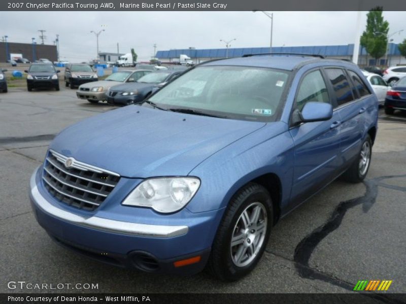 Marine Blue Pearl / Pastel Slate Gray 2007 Chrysler Pacifica Touring AWD