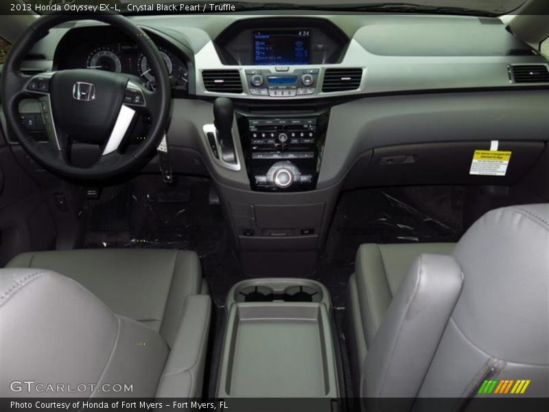 Crystal Black Pearl / Truffle 2013 Honda Odyssey EX-L