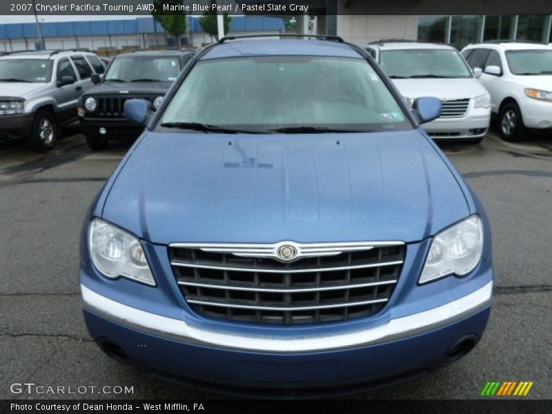 Marine Blue Pearl / Pastel Slate Gray 2007 Chrysler Pacifica Touring AWD