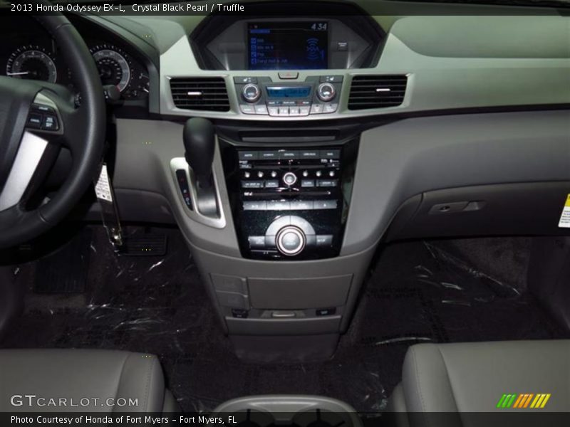 Crystal Black Pearl / Truffle 2013 Honda Odyssey EX-L