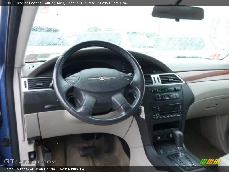Marine Blue Pearl / Pastel Slate Gray 2007 Chrysler Pacifica Touring AWD