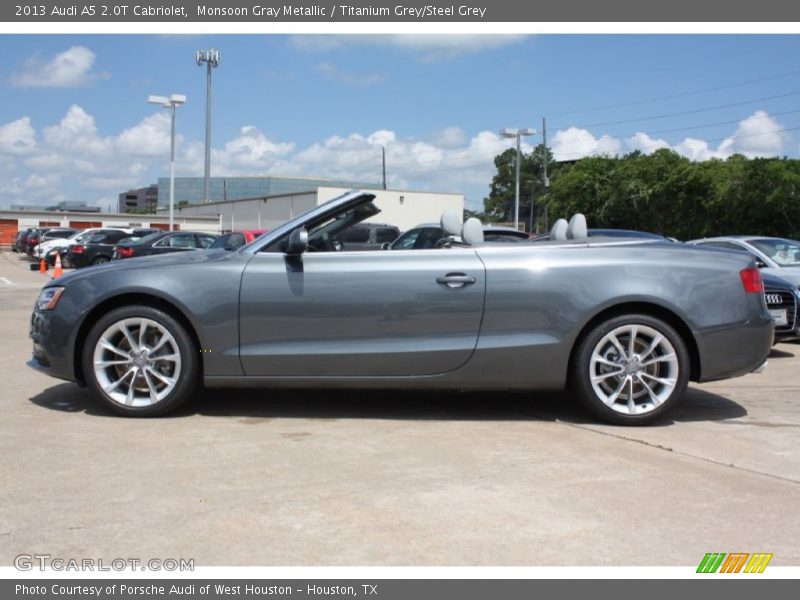 2013 A5 2.0T Cabriolet Monsoon Gray Metallic