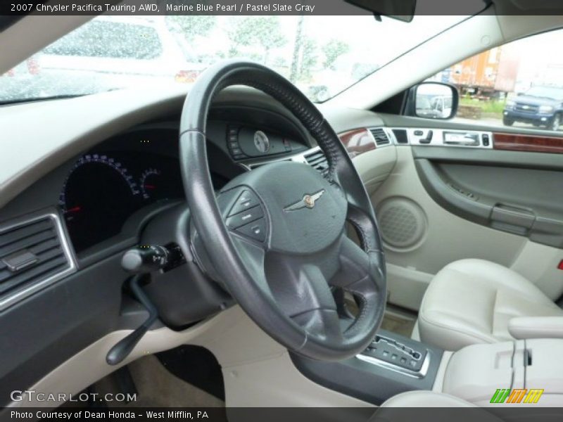 Marine Blue Pearl / Pastel Slate Gray 2007 Chrysler Pacifica Touring AWD