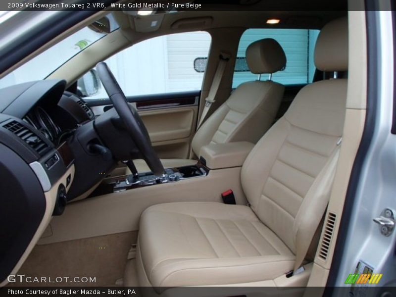 Front Seat of 2009 Touareg 2 VR6