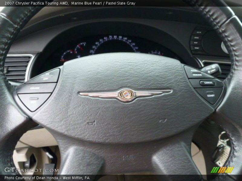 Marine Blue Pearl / Pastel Slate Gray 2007 Chrysler Pacifica Touring AWD